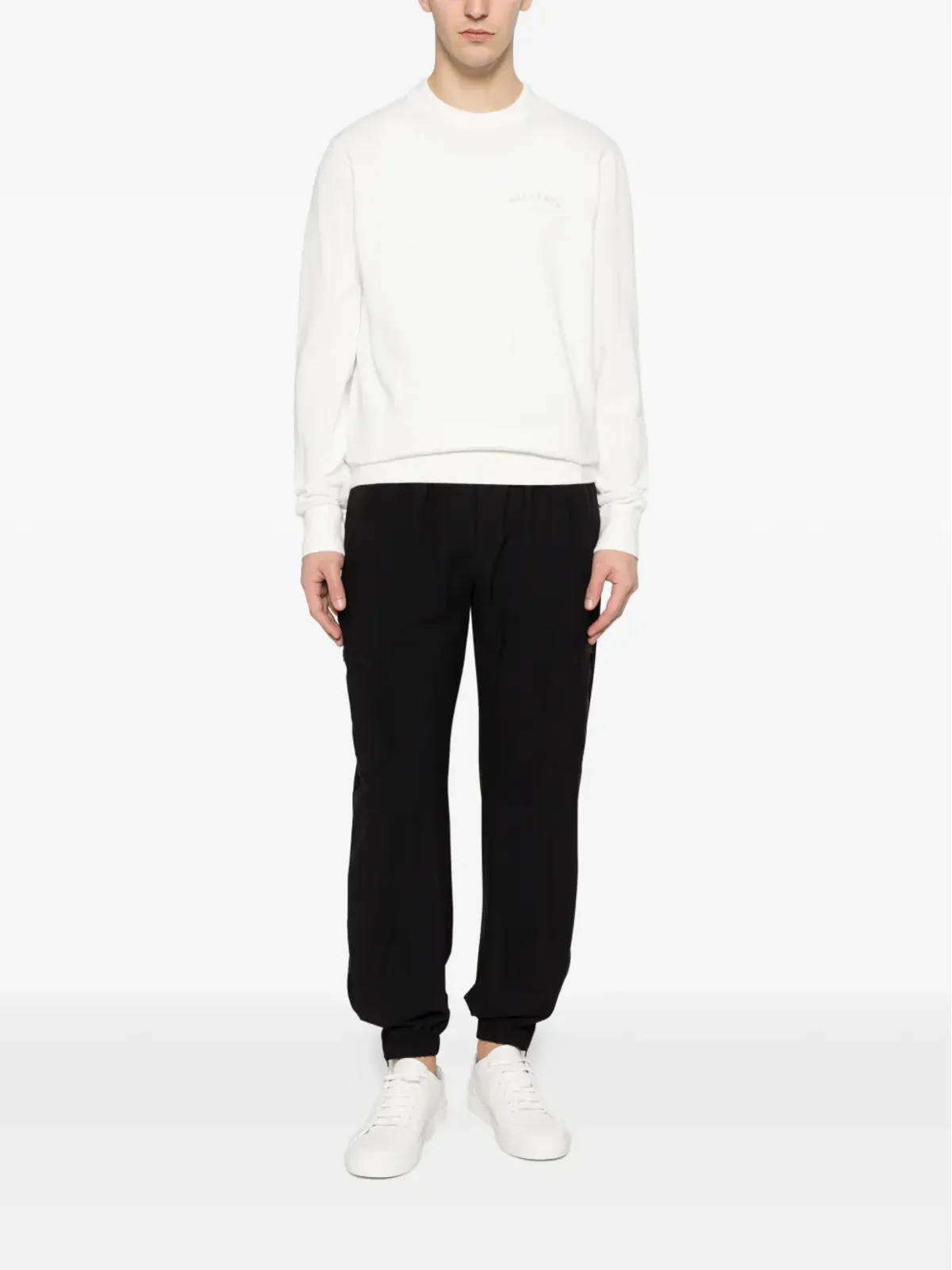 Eleventy Coulisse cargo track pants - Black - 画像2