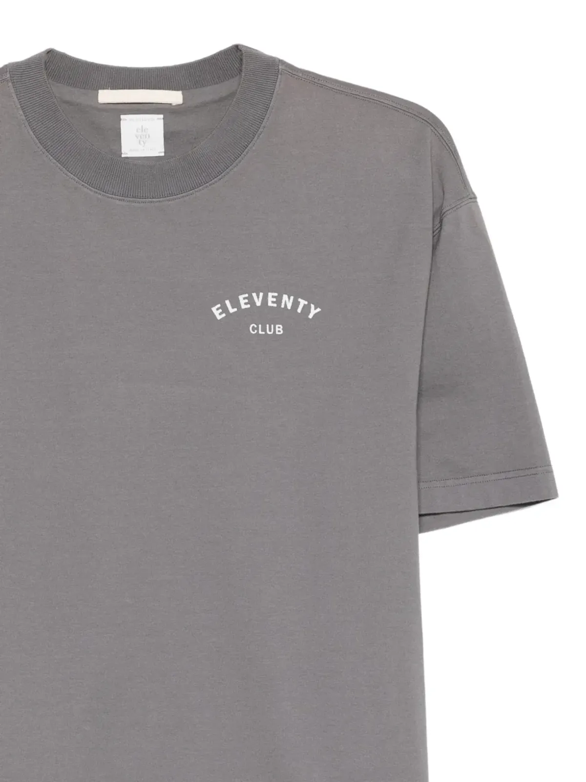 Eleventy クラブTシャツ - グレー - 画像3