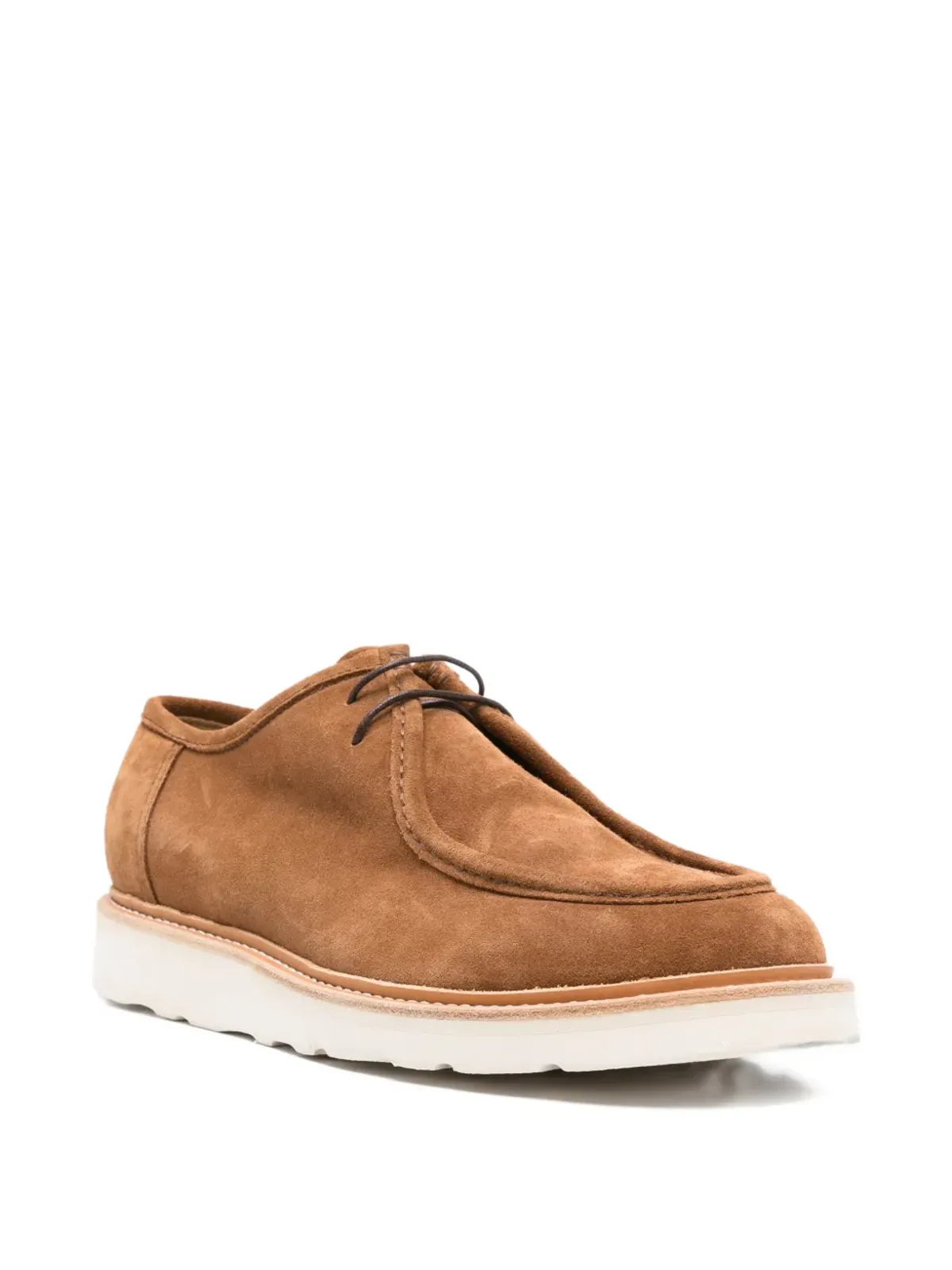 Eleventy Paraboot suede Derby shoes - Brown - 画像2