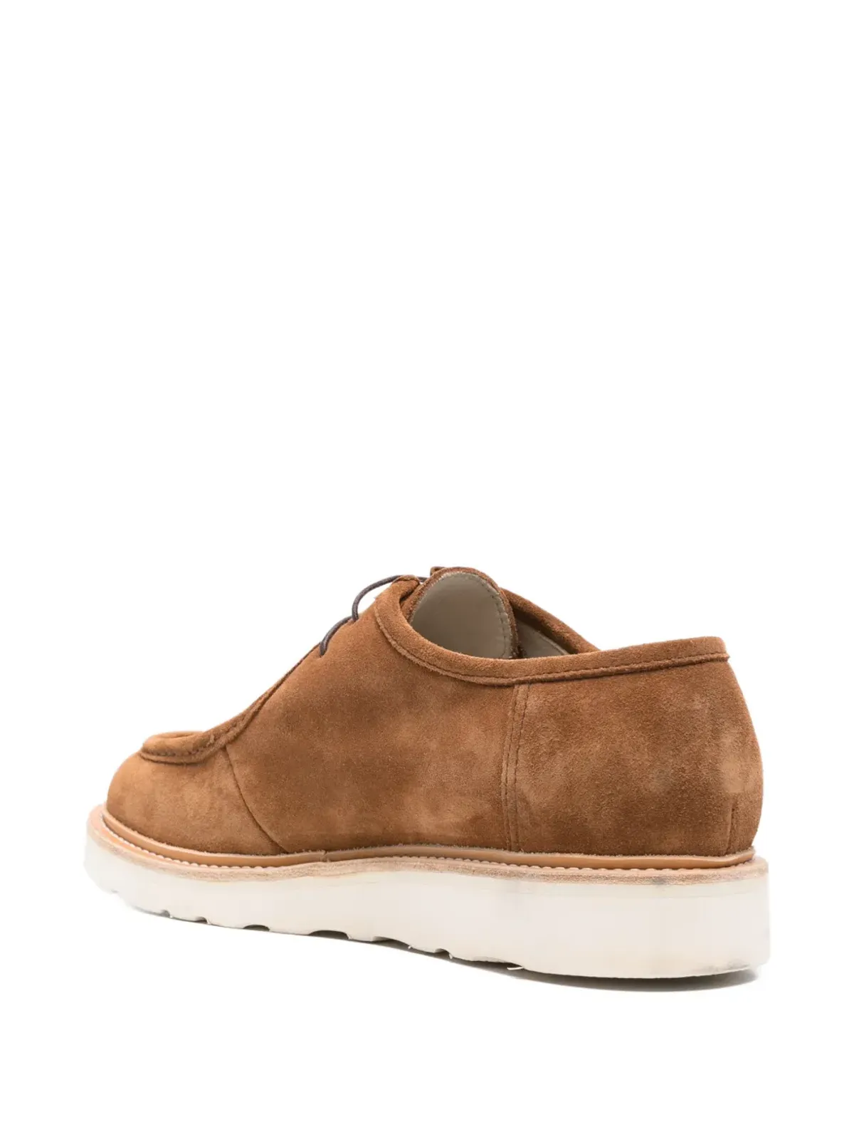 Eleventy Paraboot suede Derby shoes - Brown - 画像3