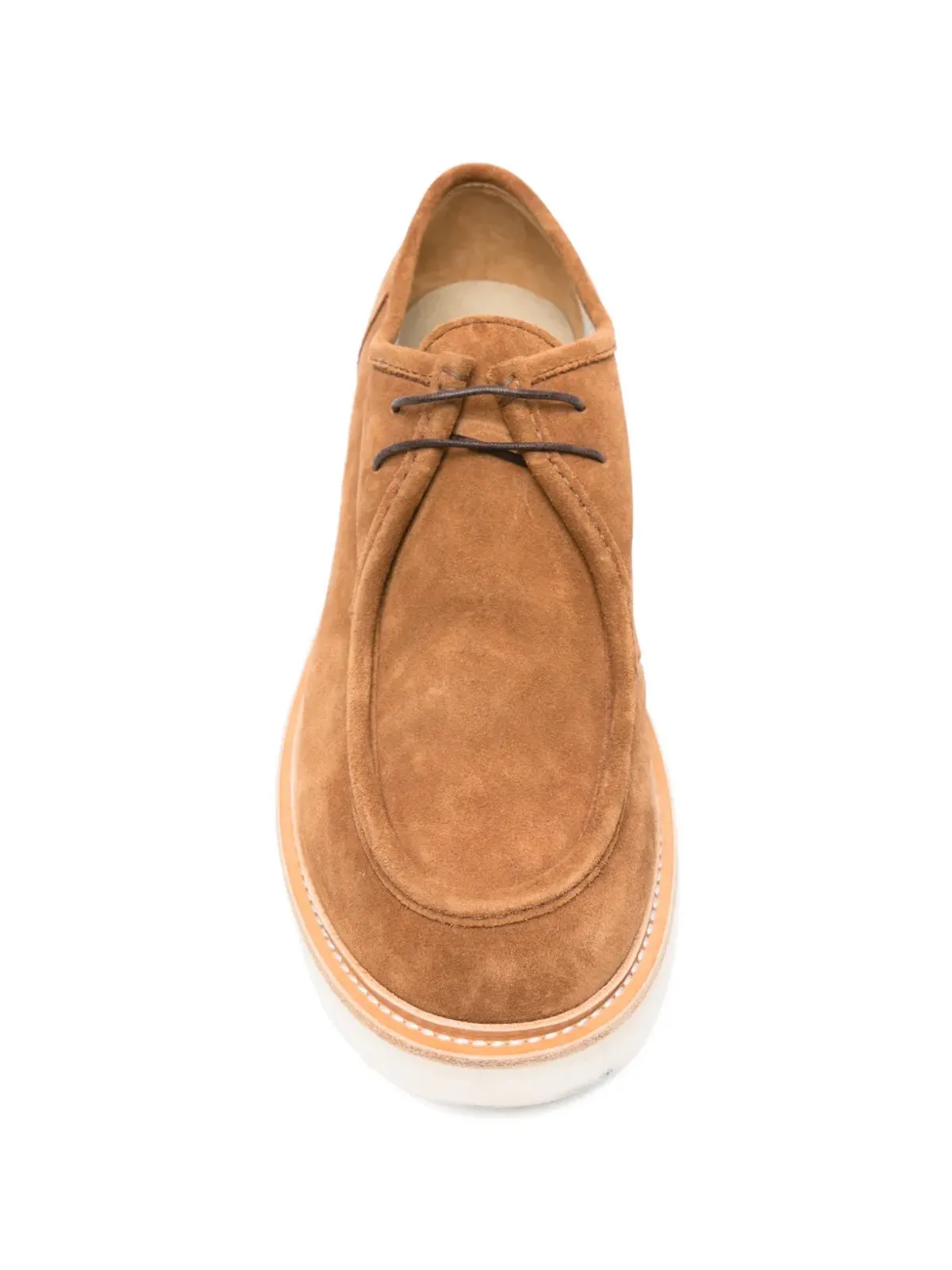 Eleventy Paraboot suede Derby shoes - Brown - 画像4