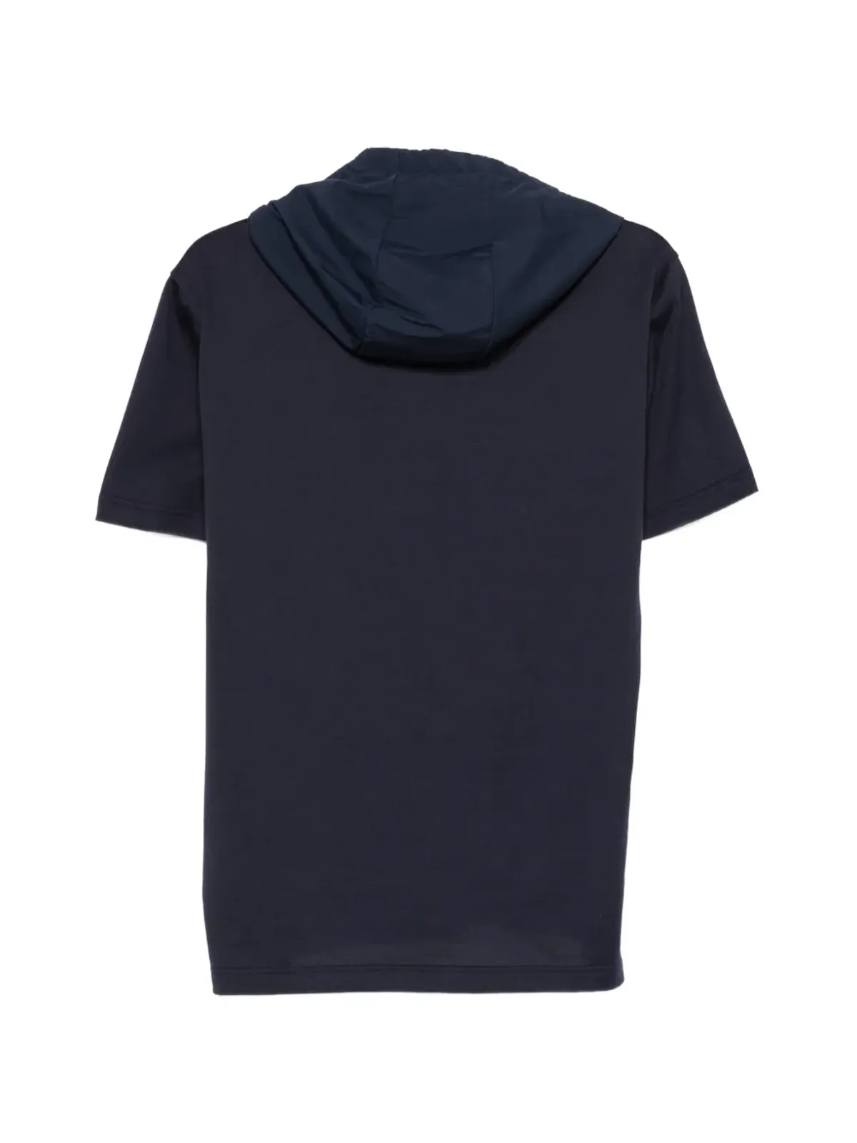 Eleventy フーデッドポケット付きTシャツ - 画像2