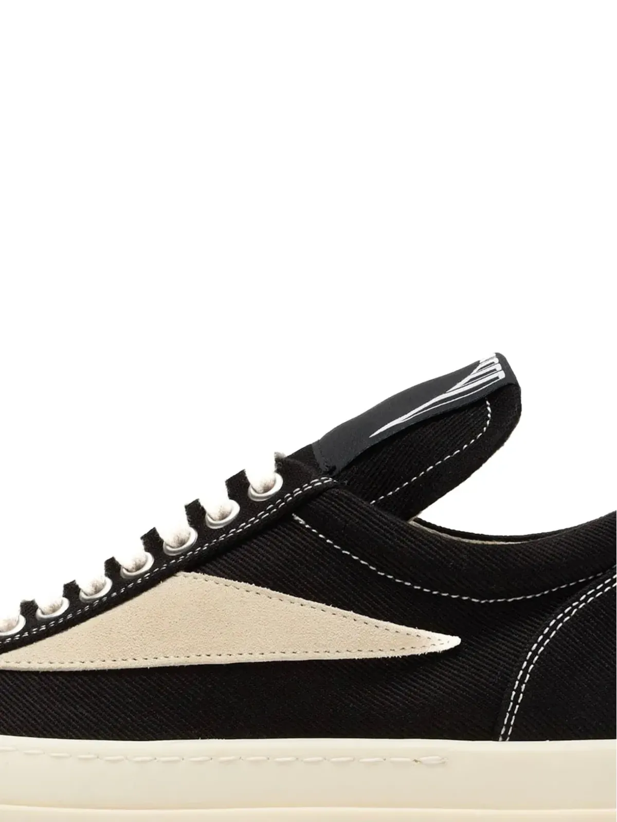 Rick Owens DRKSHDW トライアングルパッチスニーカー - 画像2