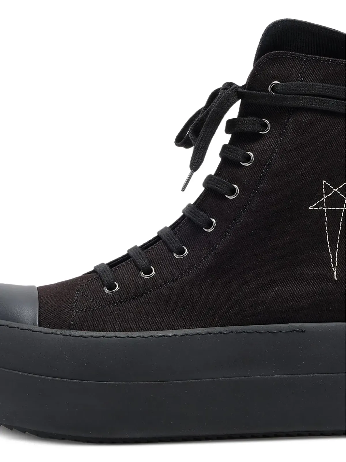 Rick Owens DRKSHDW ダブルバンパー スニーカー - 画像2