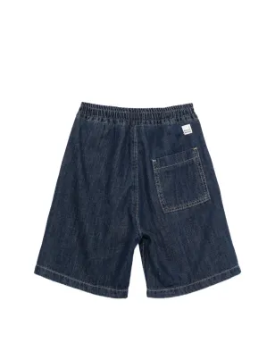 Paolo Pecora Kids ウエストゴム入りデニムショーツ - サムネイル2