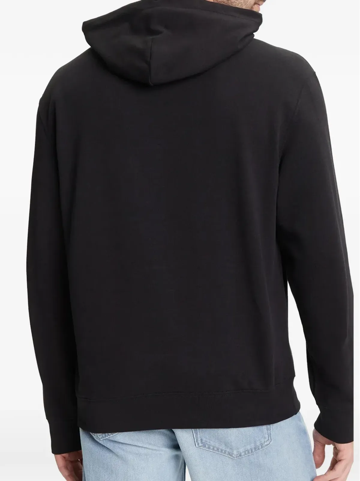 Calvin Klein ドローストリング カンガローポケット フーディ - ブラック - 画像2