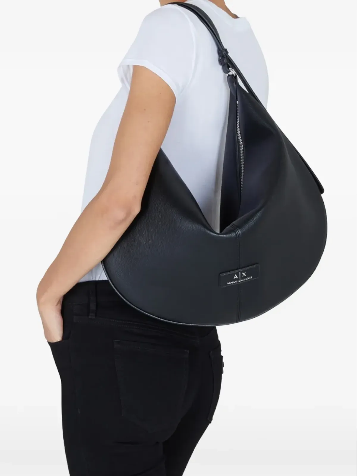 Armani Exchange ロゴディテールショルダーバッグ - 画像3