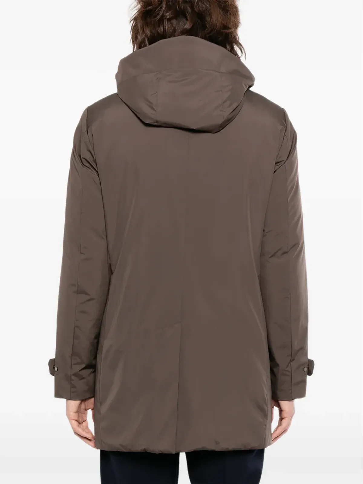 Moorer Vido Skt padded coat - Brown - 画像4