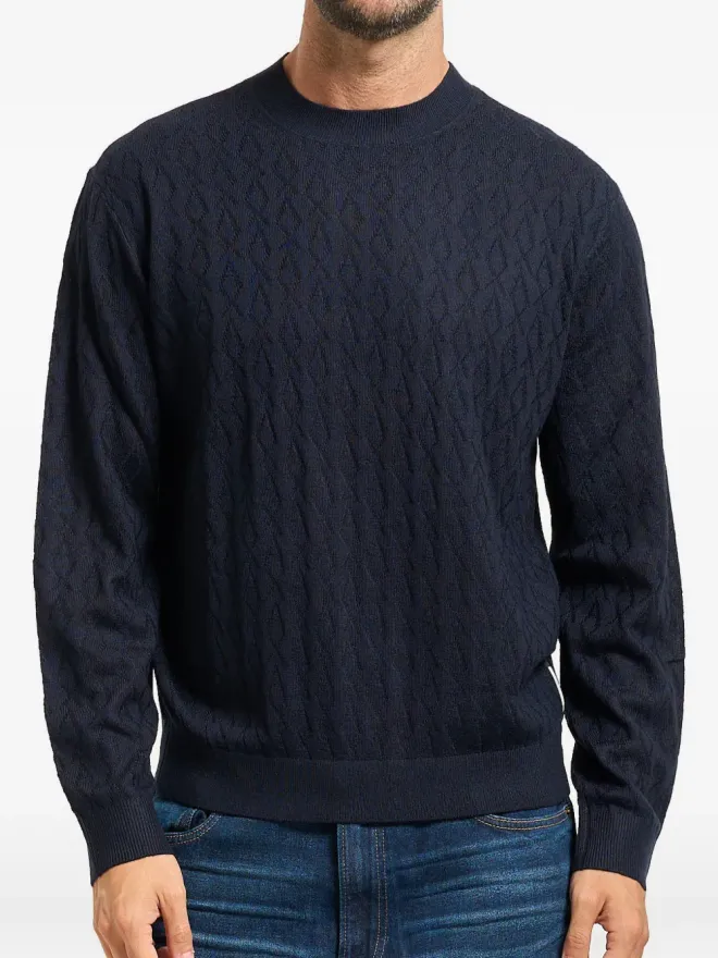 Armani Exchange Armani Exchange テクスチャードニットセーターの商品画像