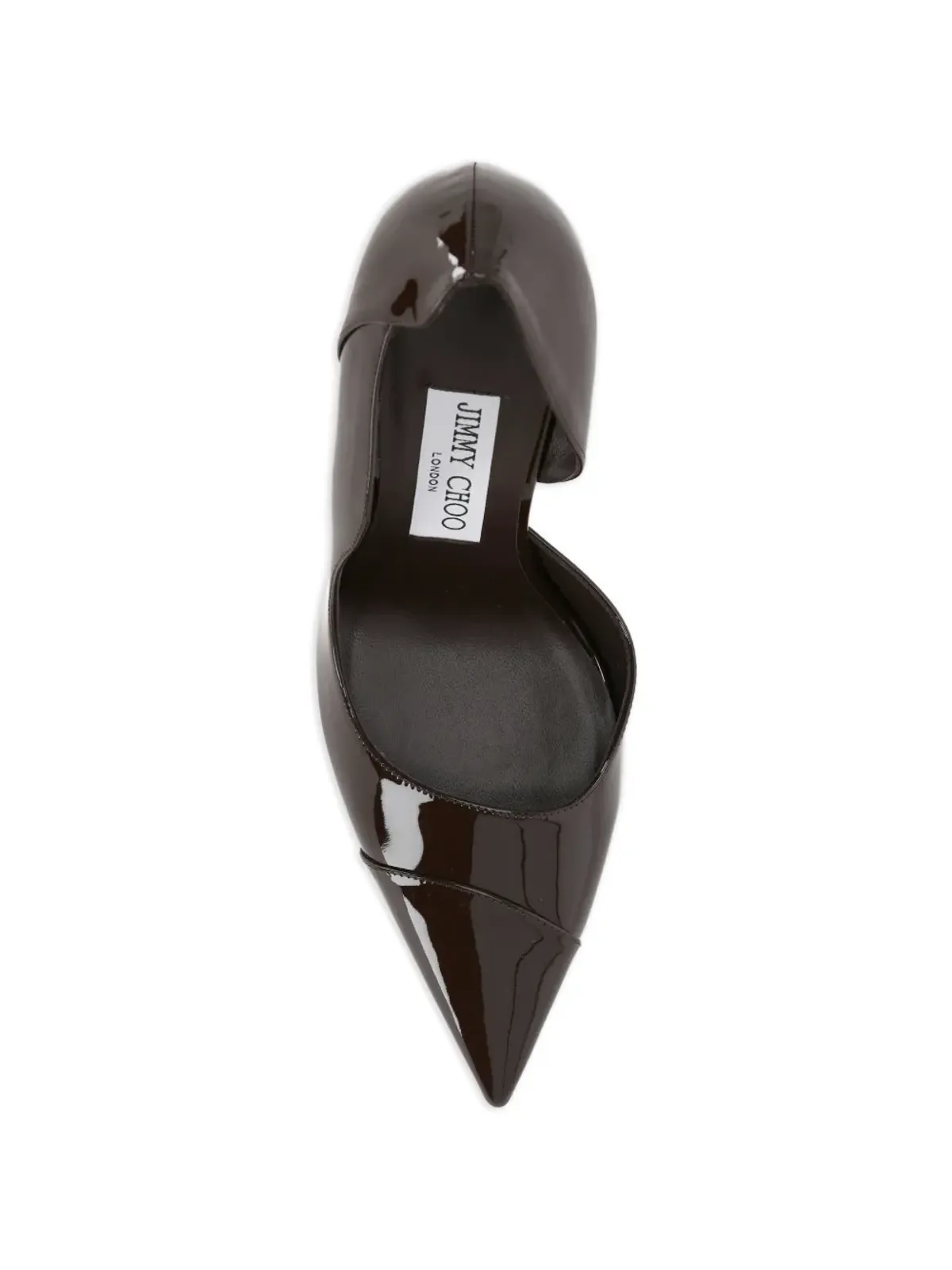 Jimmy Choo ブリジット ポインテッドトゥ レザー パンプス - 画像3
