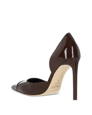 Jimmy Choo ブリジット ポインテッドトゥ レザー パンプス - サムネイル4