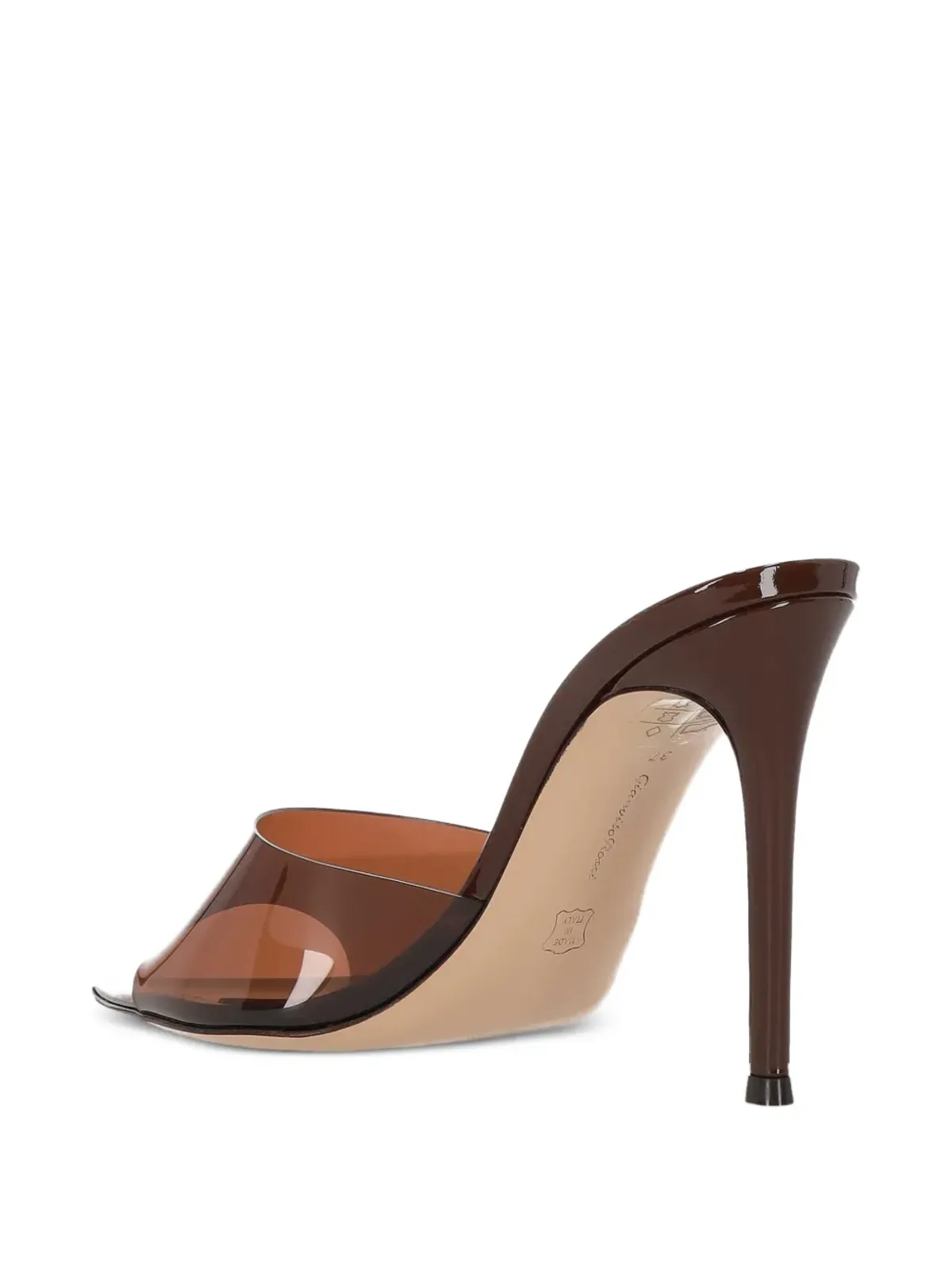 Gianvito Rossi ポインテッドサンダル - 画像3