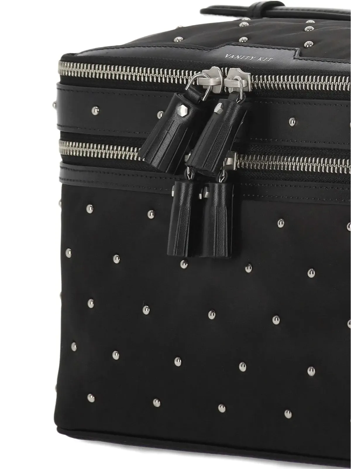 Anya Hindmarch スタッズ付きタッセル メイクアップバッグ - 画像4
