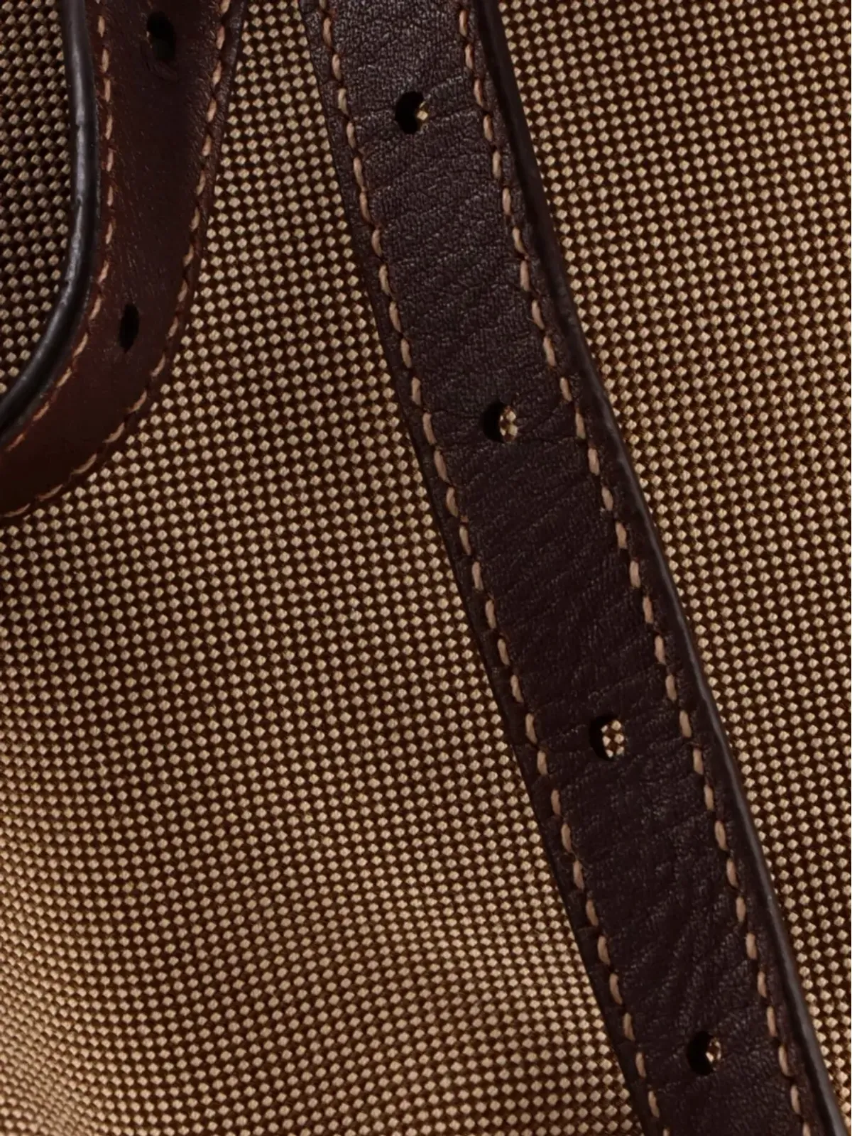 Prada Pre-Owned ロゴキャンバスバックパック ブラウン - 画像5