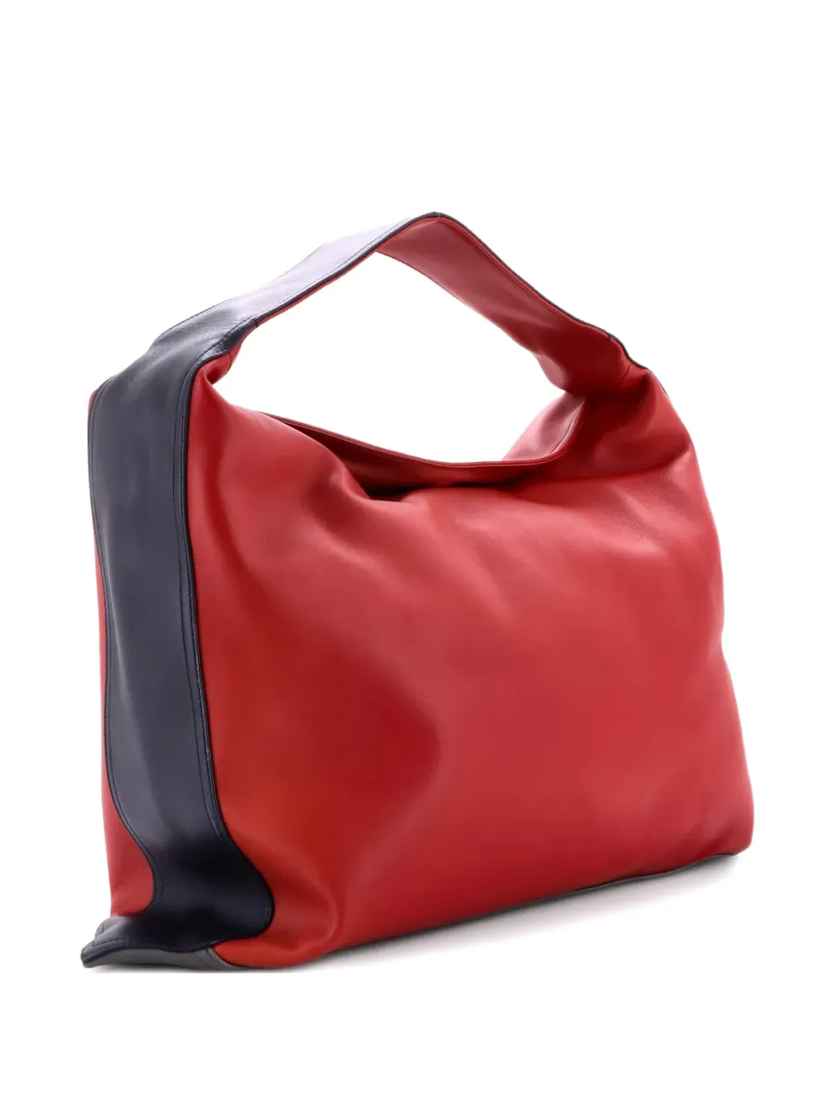 Bottega Veneta ビンテージ ホップレザー ラージ ホーボーバッグ - 画像4