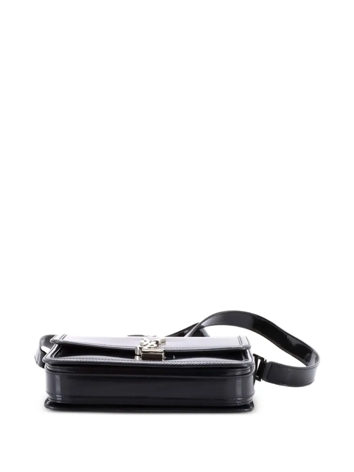 Saint Laurent Pre-Owned ソルフェリーノ バッグ パテントレザー ショルダーバッグ - 画像4