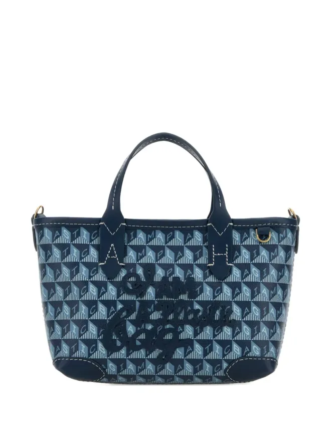 Anya Hindmarch Anya Hindmarch ジオメトリックモチーフ トートバッグの商品画像