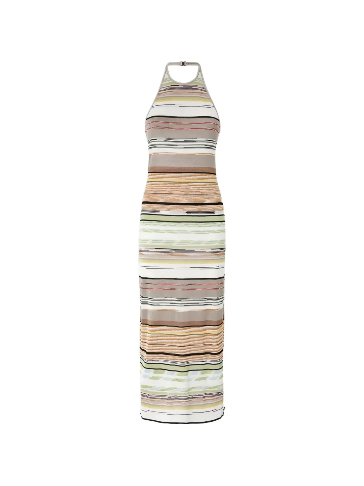 Missoni ストライプ柄ホルターネック ドレス - 画像1