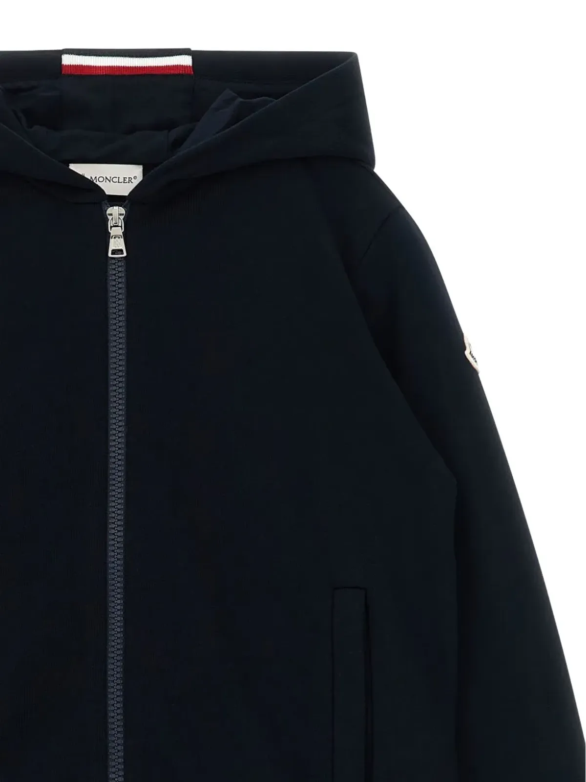 Moncler Enfant フード付きジップアップスウェット - 画像3