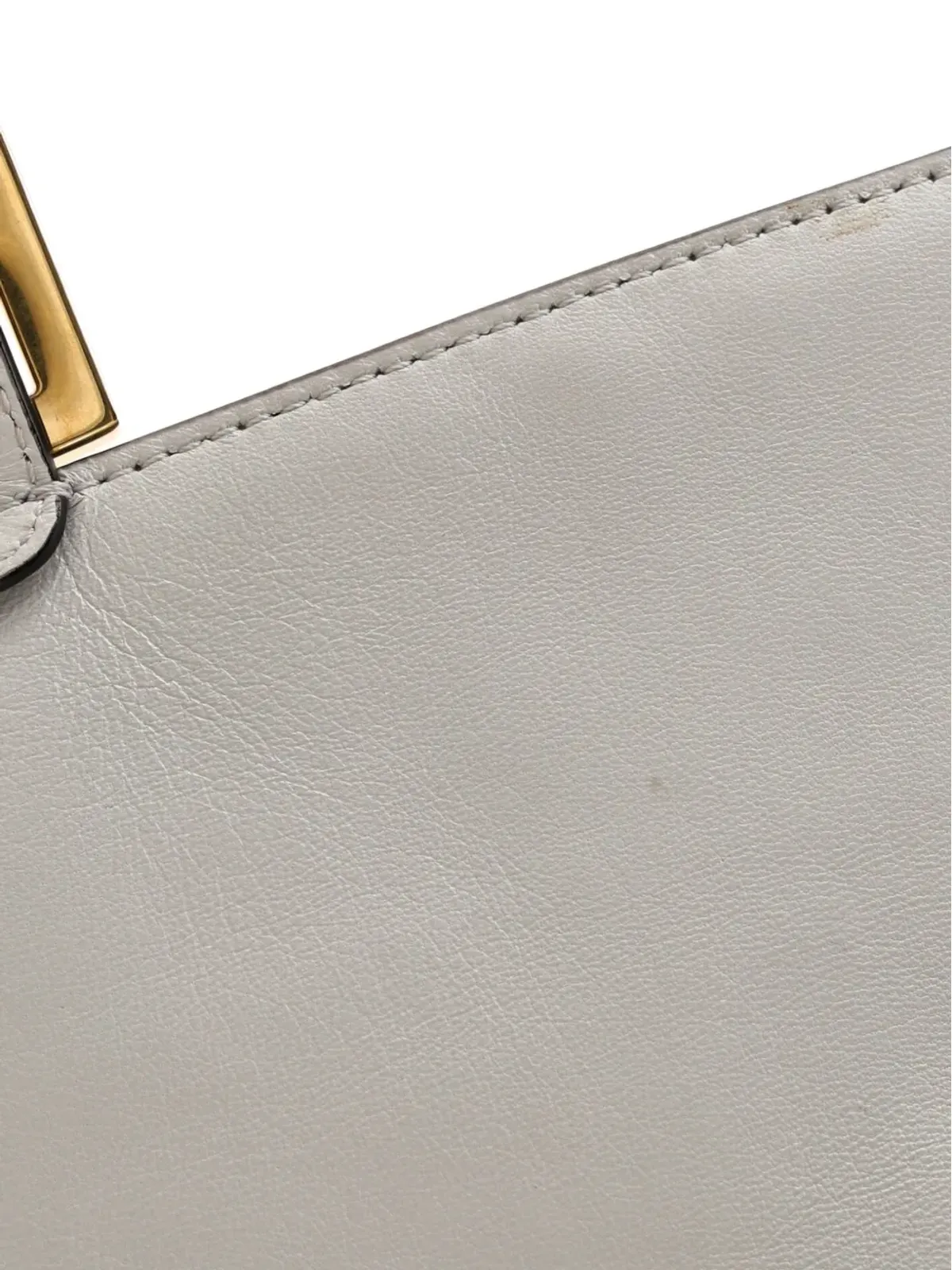Fendi Pre-Owned ズッカエンボスレザー ミディアム クロスボディ バッグ - 画像4