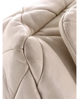 Prada Pre-Owned システムフラップ キルト ナパレザー 小型ショルダーバッグ - White - サムネイル5