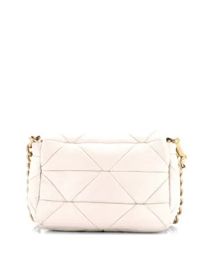 Prada Pre-Owned システムフラップ キルト ナパレザー 小型ショルダーバッグ - White - サムネイル2