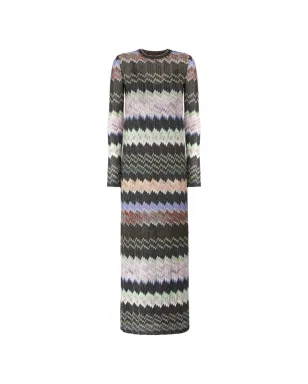 Missoni ジグザグドレス - ブラック - サムネイル1