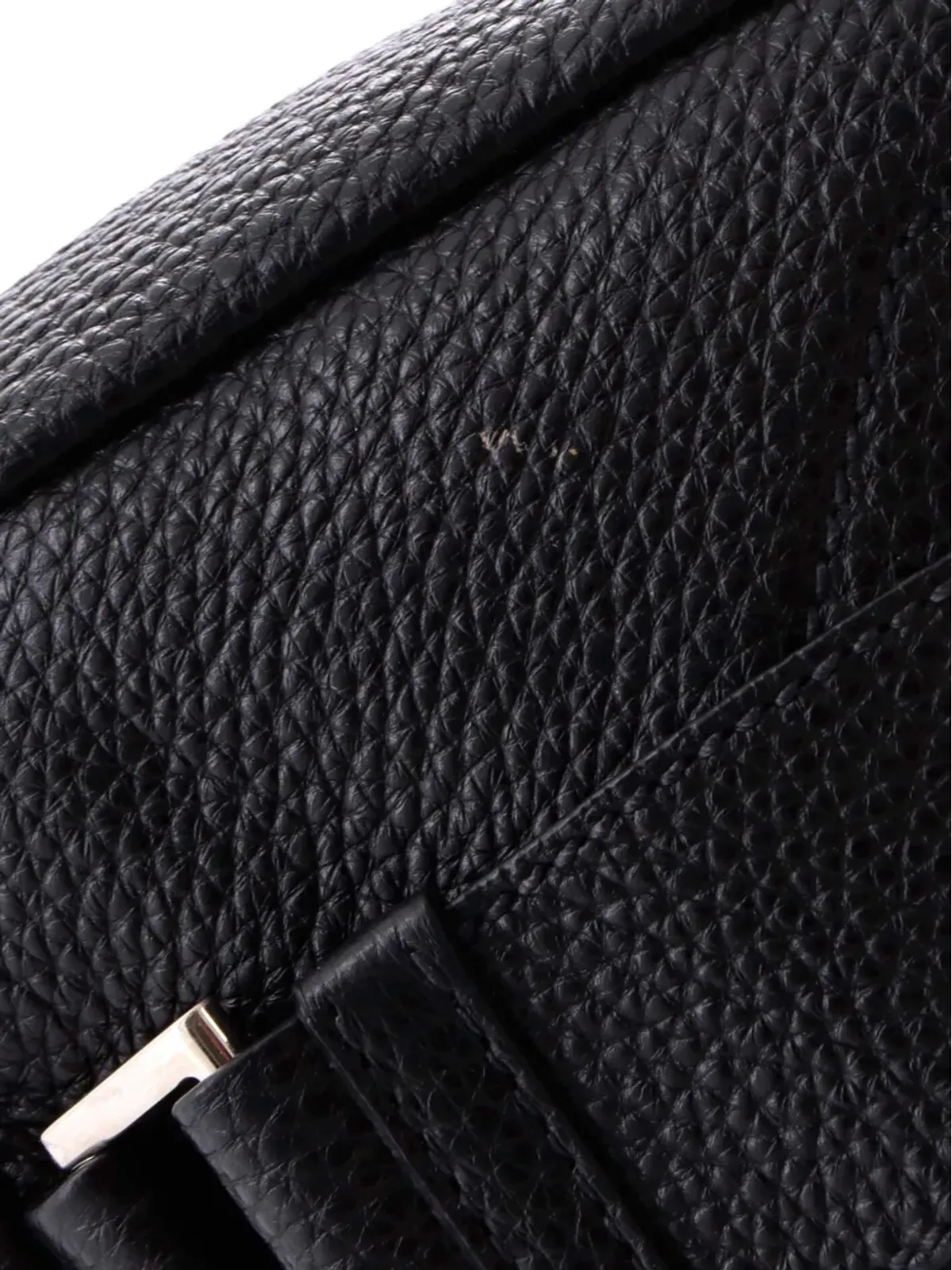 Prada Pre-Owned トライアングルロゴ スリングバッグ ブラック - 画像5