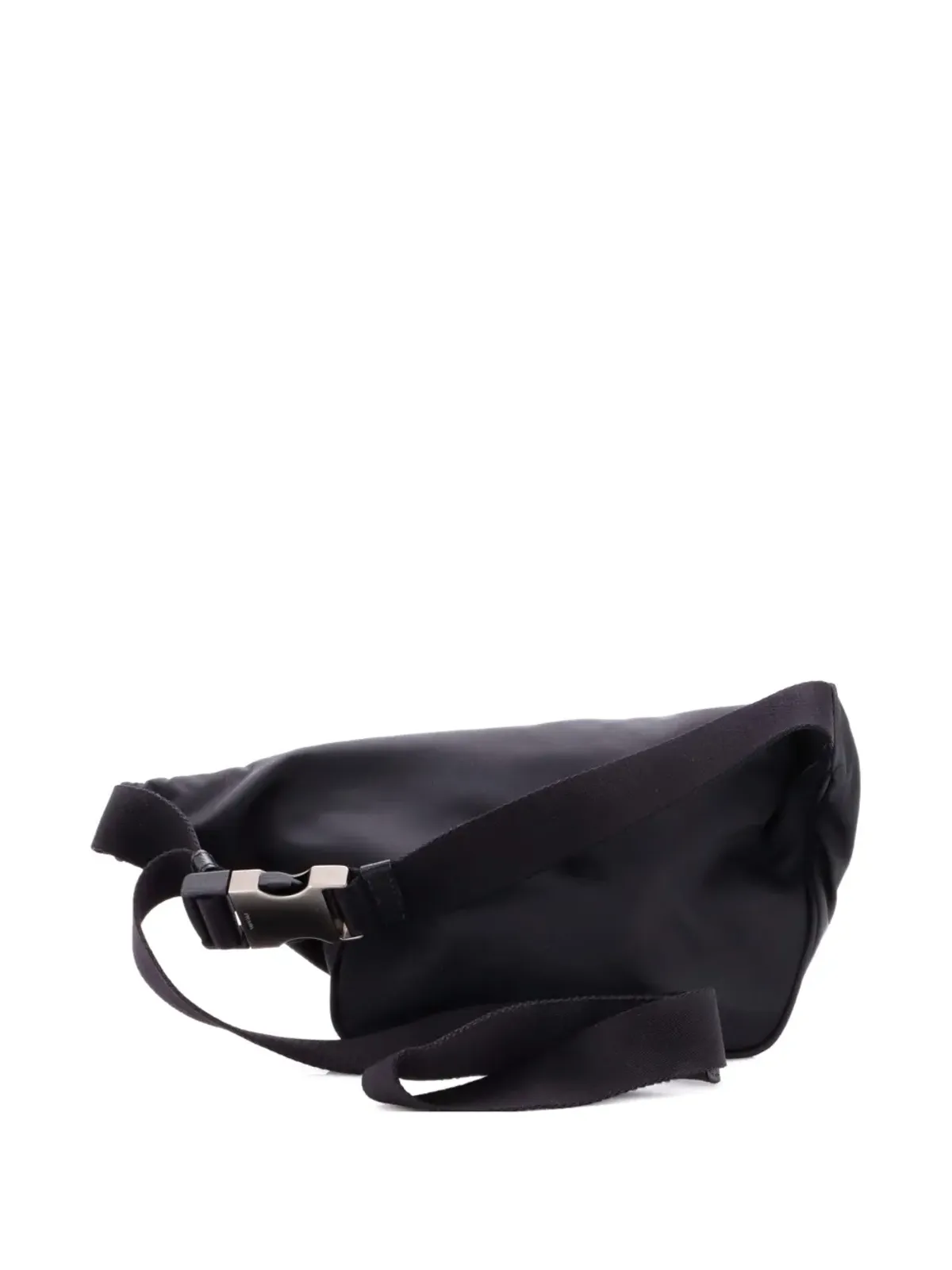 Prada Pre-Owned Re-Nylon with Saffiano Leather belt bag - Black - 画像2