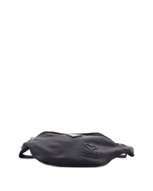 Prada Pre-Owned Re-Nylon with Saffiano Leather belt bag - Black - サムネイル3