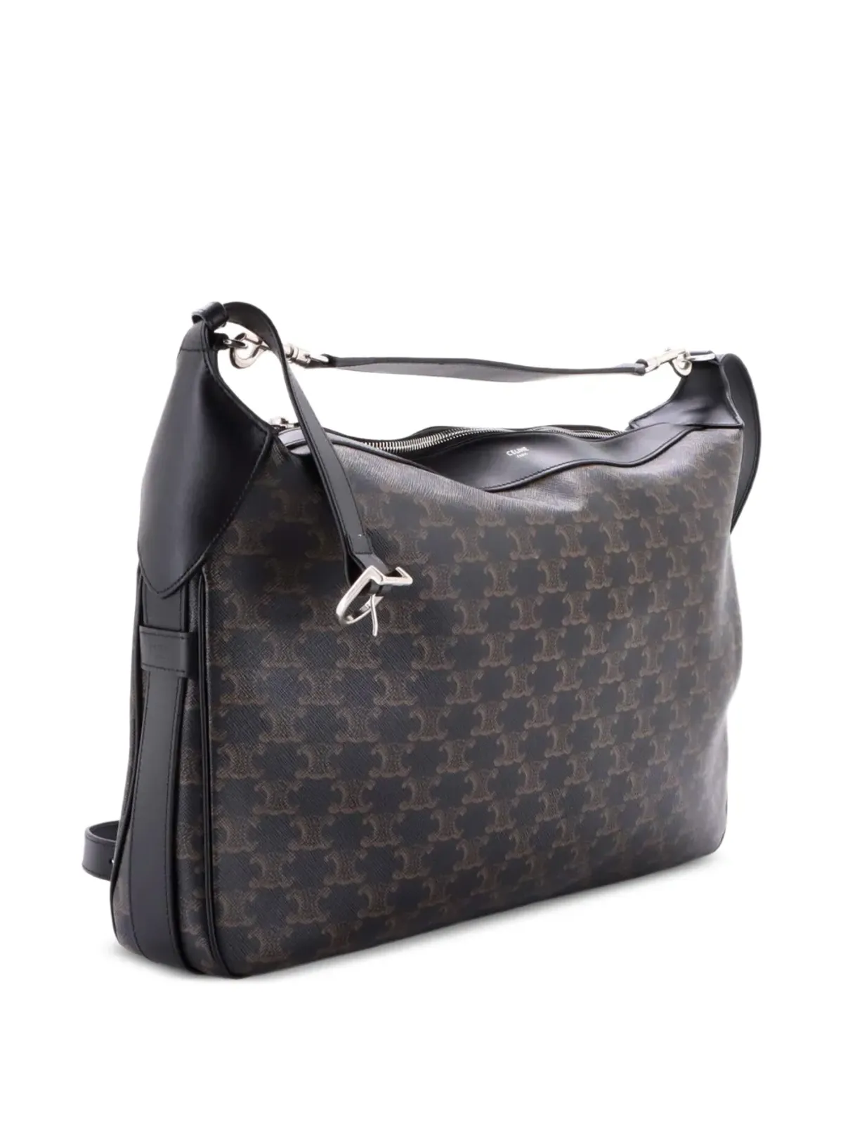 Celine Pre-Owned ロミー・トリオンフ コーティッドキャンバス ショルダーバッグ - 画像3