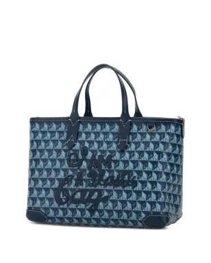 Anya Hindmarch I Am A Plastic Bag ミニバッグ ブルー - サムネイル3