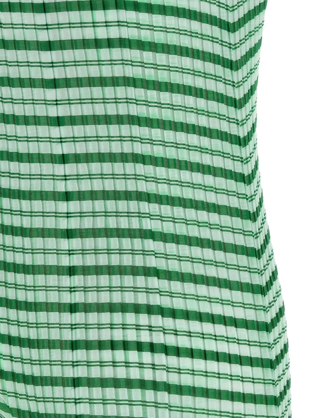Issey Miyake ストライププリーツ ミニドレス - 画像4