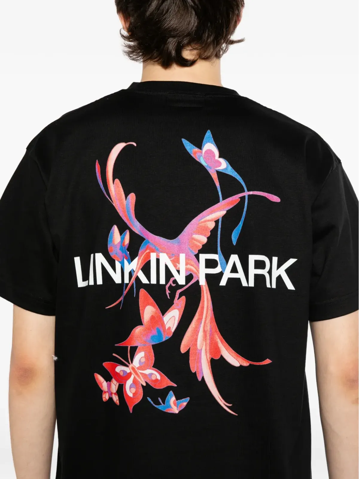 PEACE AND AFTER グラフィック クルーネック Tシャツ - 画像5