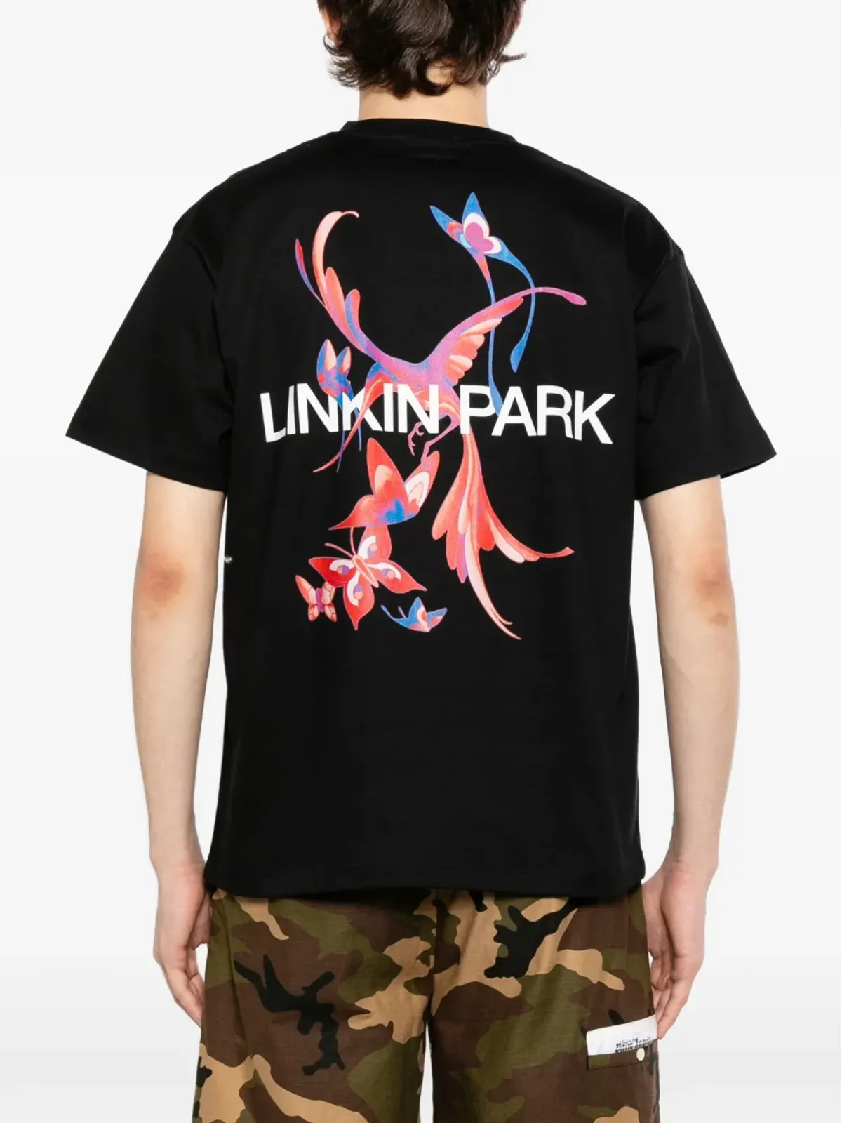 PEACE AND AFTER グラフィック クルーネック Tシャツ - 画像4