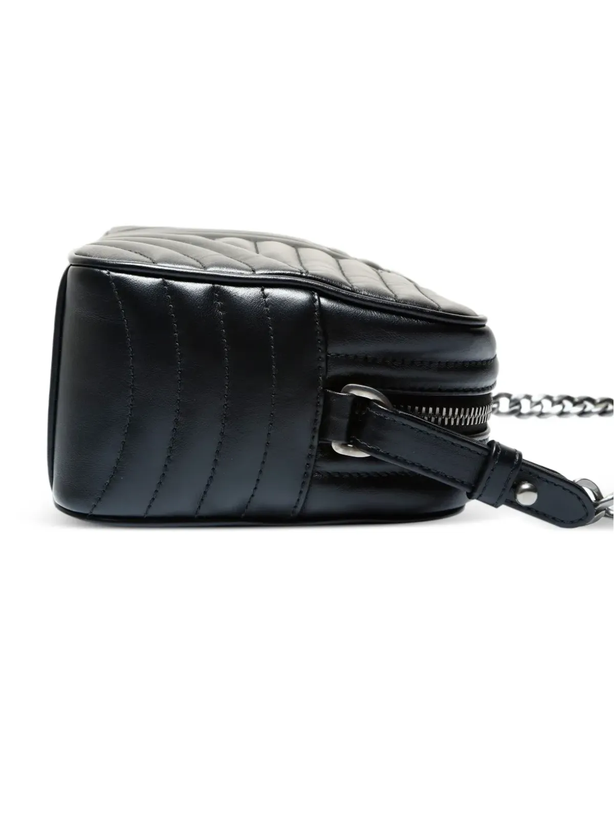 Prada Pre-Owned ダイアグラムショルダーバッグ ブラック - 画像5