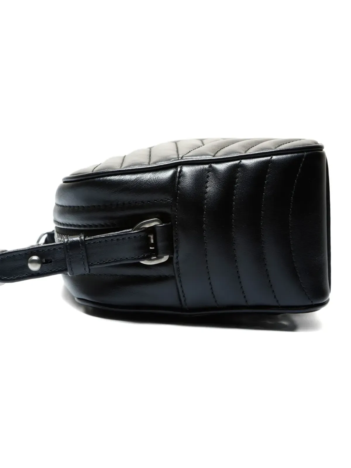 Prada Pre-Owned ダイアグラムショルダーバッグ ブラック - 画像4