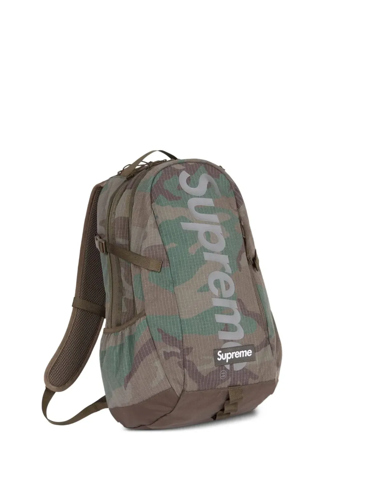 Supreme 迷彩バックパック ブラウン - 画像2