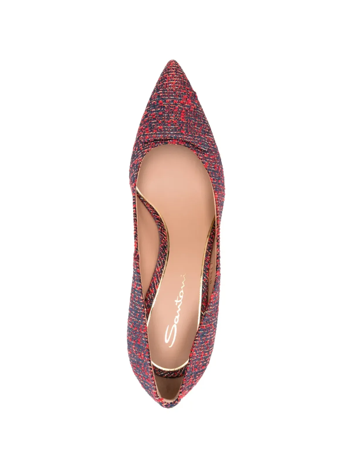 Santoni ポインテッドトゥパンプス - 画像4