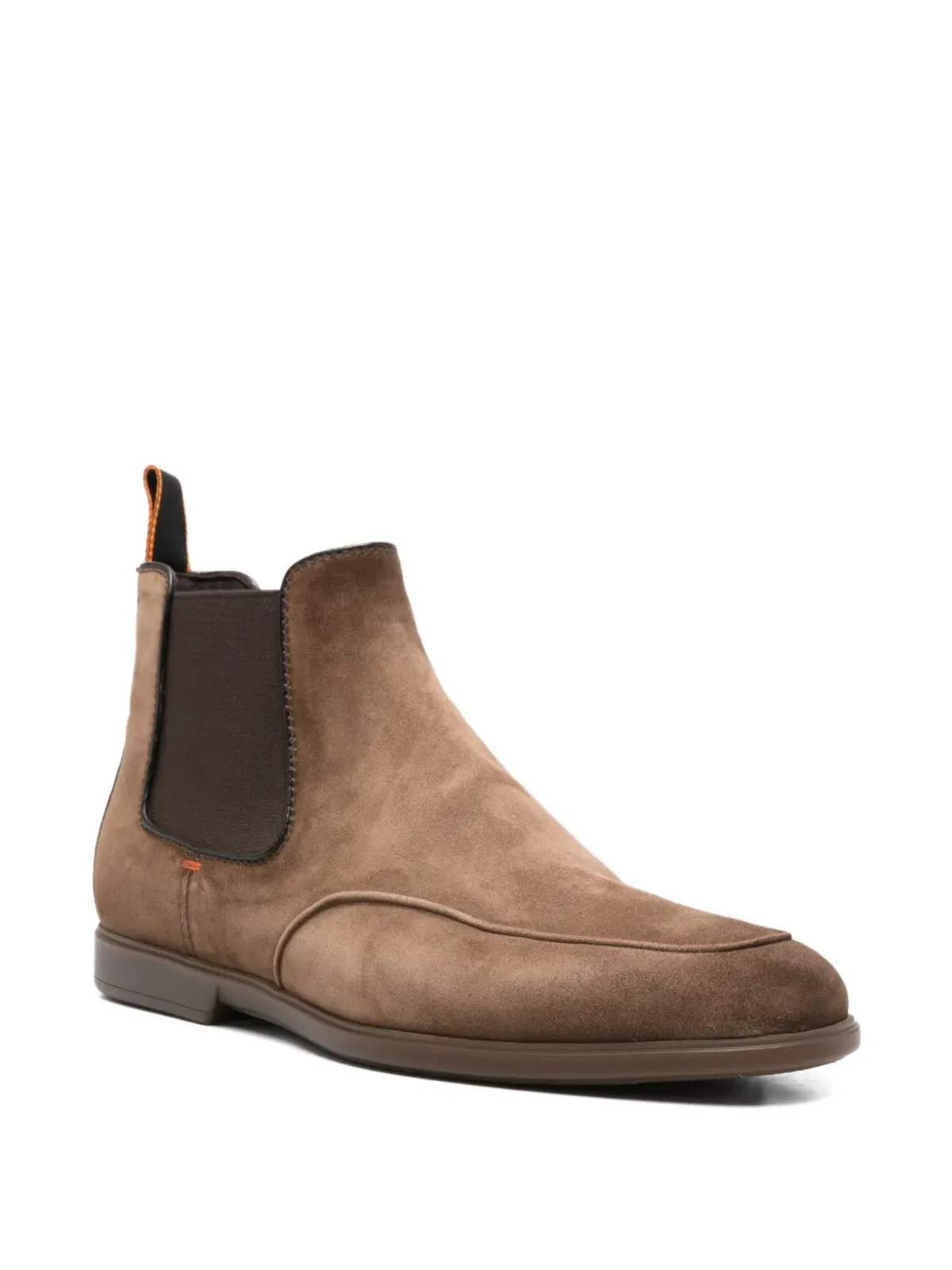 Santoni elastic-panel boots - Brown - 画像2