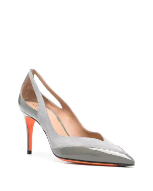 Santoni カットアウトパンプス - サムネイル2