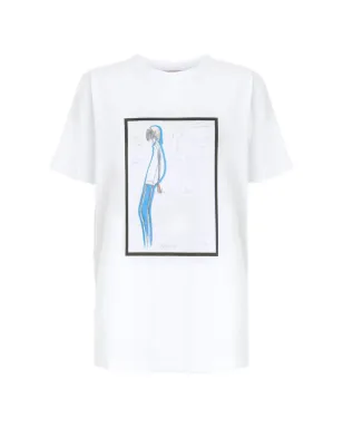 Missoni プリントジャージーTシャツ - White - サムネイル1