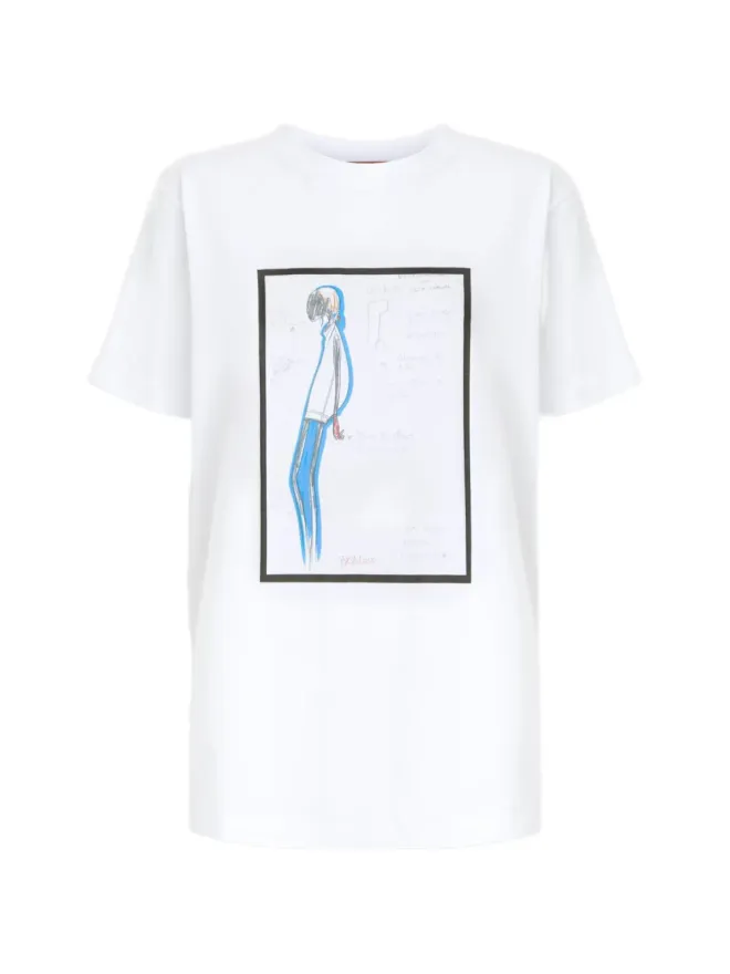 Missoni Missoni プリントジャージーTシャツ - Whiteの商品画像