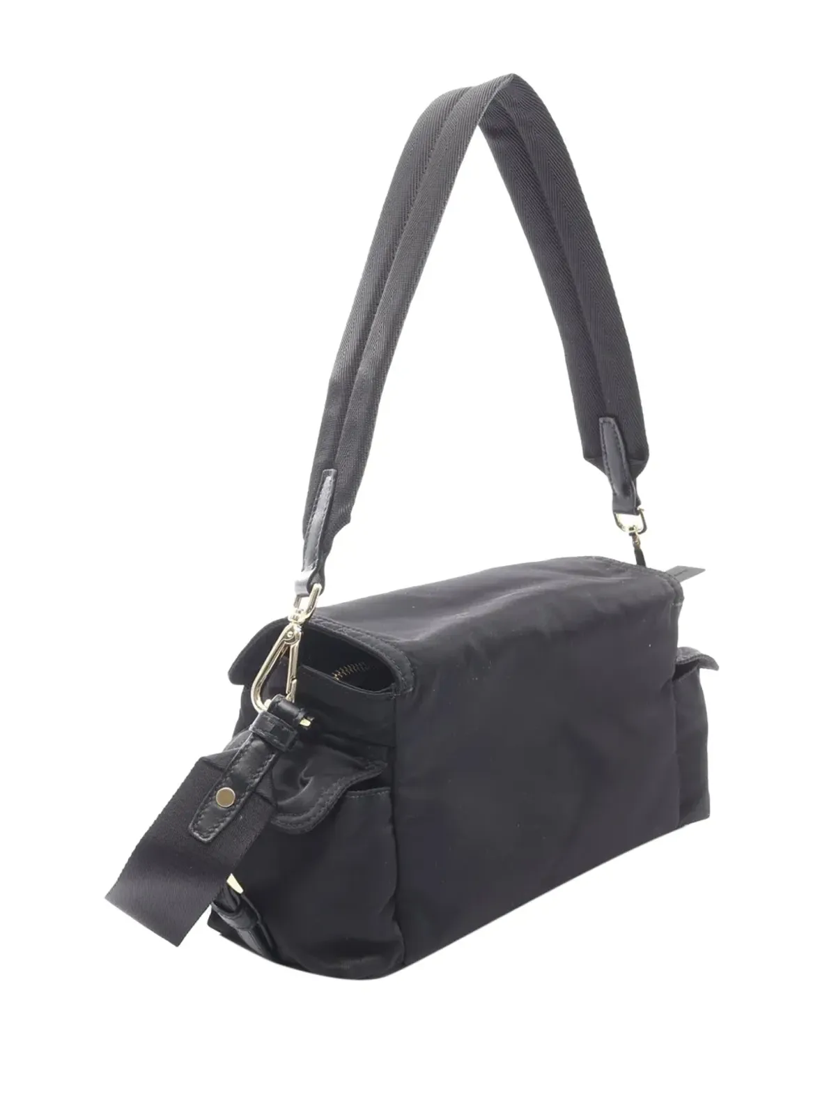 Prada Pre-Owned 2013-2026 Medium Re-Nylon Explorer satchel - Black - 画像3
