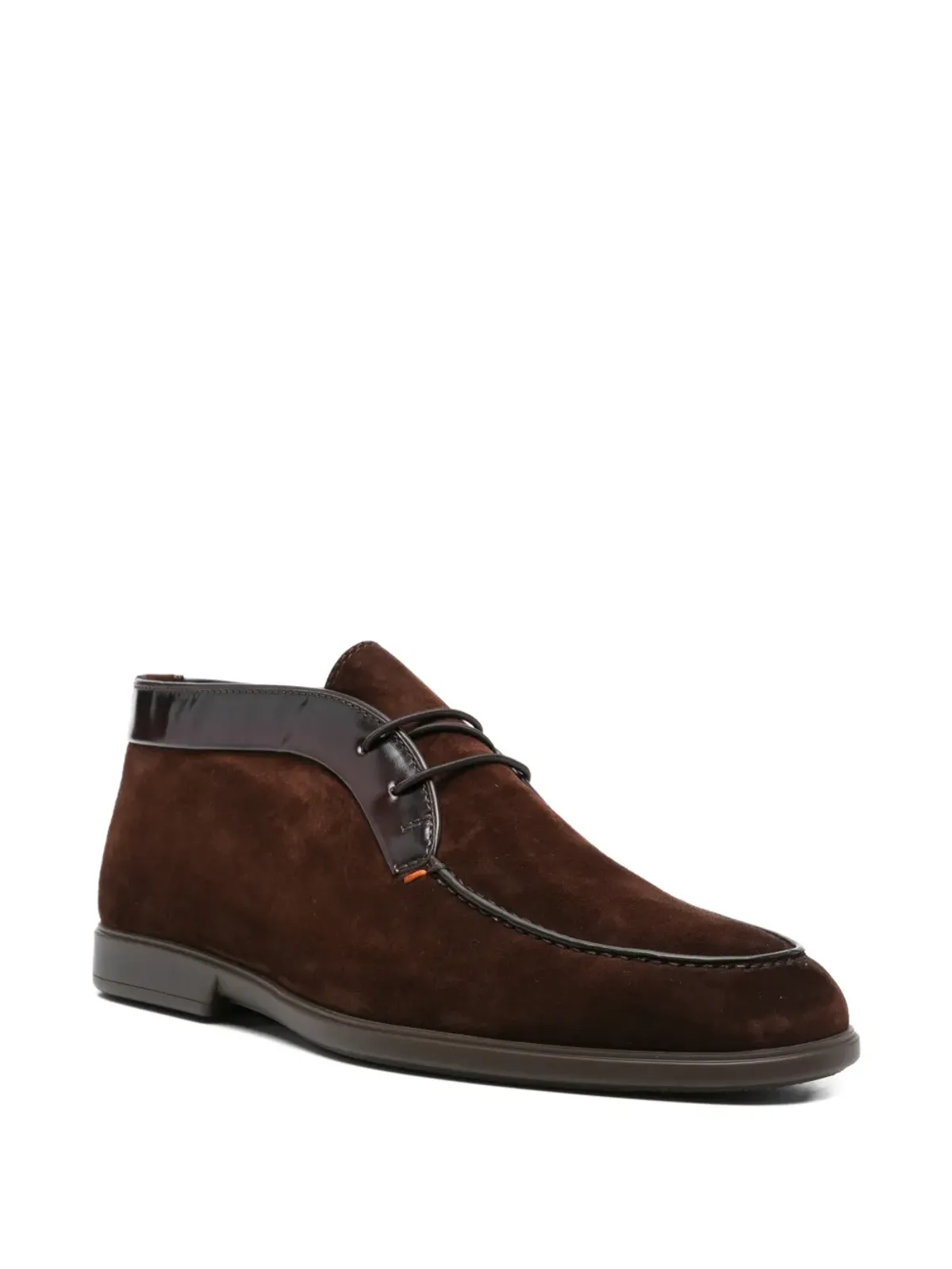 Santoni レースアップ デザートブーツ - 画像2