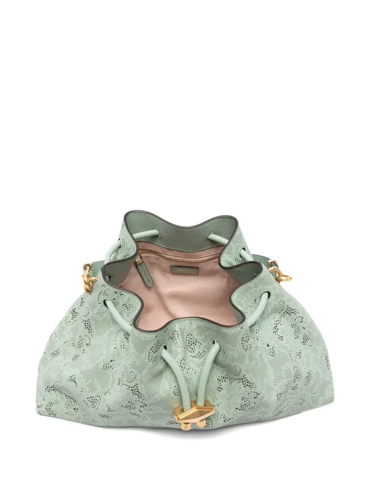 Jimmy Choo ボンボン レーザーカット トートバッグ - 画像5
