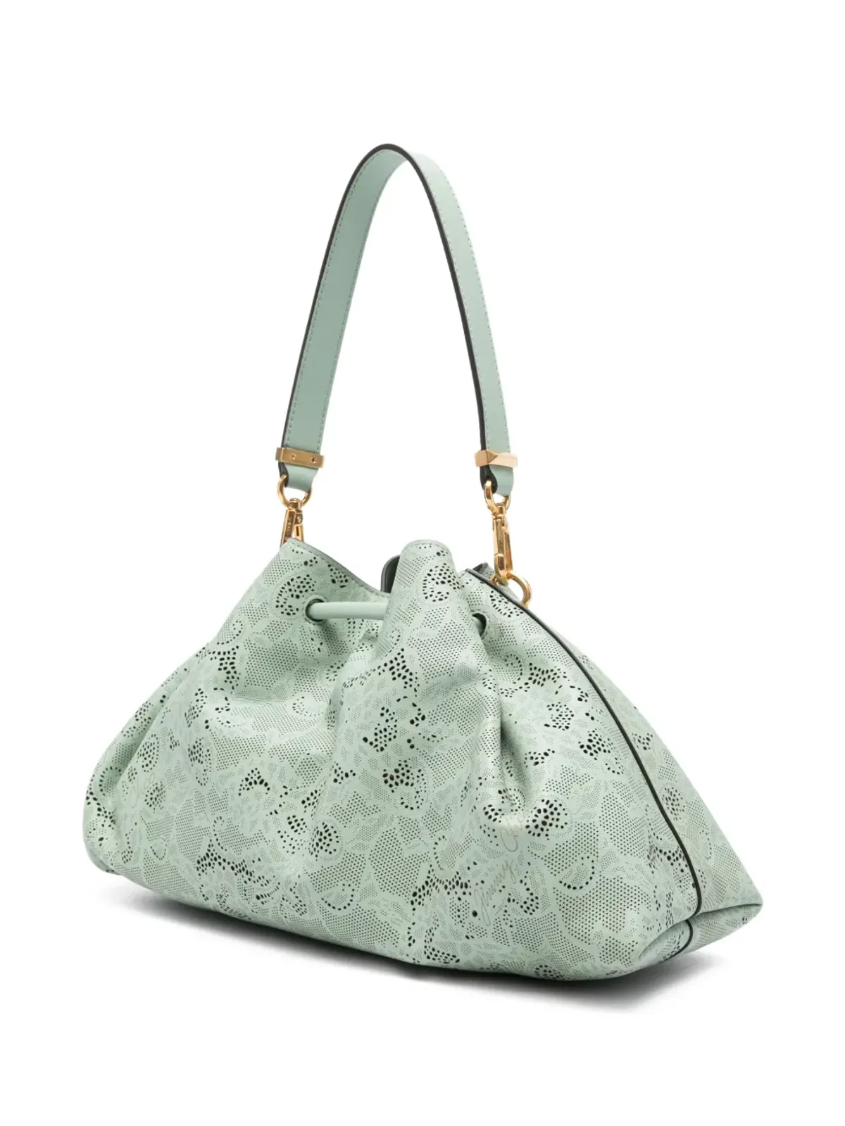 Jimmy Choo ボンボン レーザーカット トートバッグ - 画像3