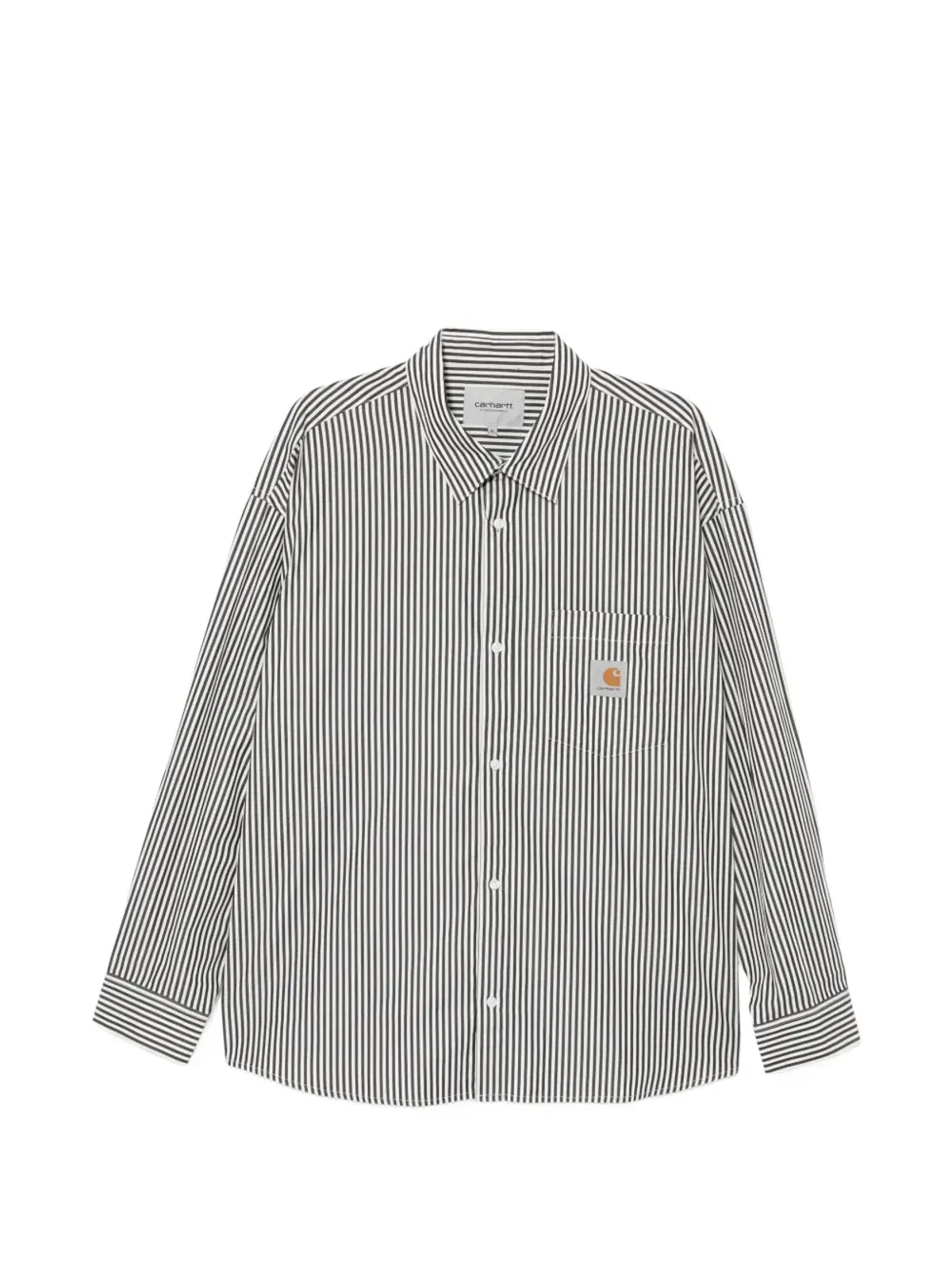 Carhartt WIP L/S Daldry ストライプ柄チェストポケットシャツ - 画像1