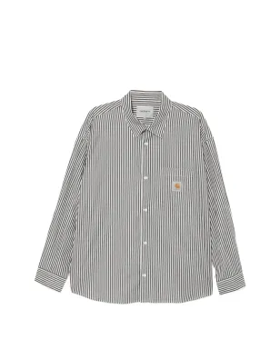 Carhartt WIP L/S Daldry ストライプ柄チェストポケットシャツ - サムネイル1