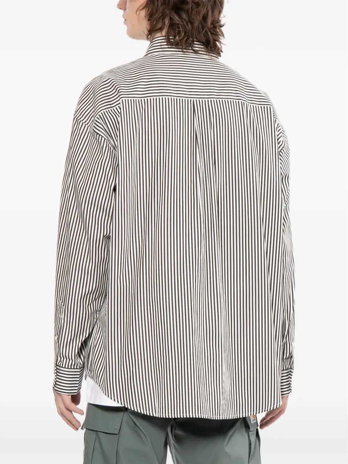 Carhartt WIP L/S Daldry ストライプ柄チェストポケットシャツ - 画像4